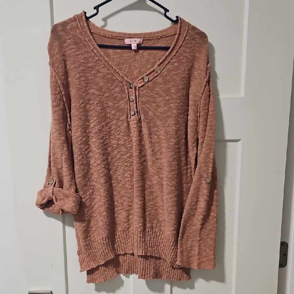 Women's Tan Knit Top